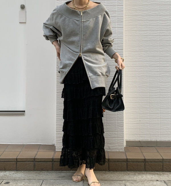  「レースティアードスカート」|スカート|