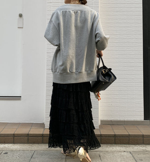  「レースティアードスカート」|スカート|