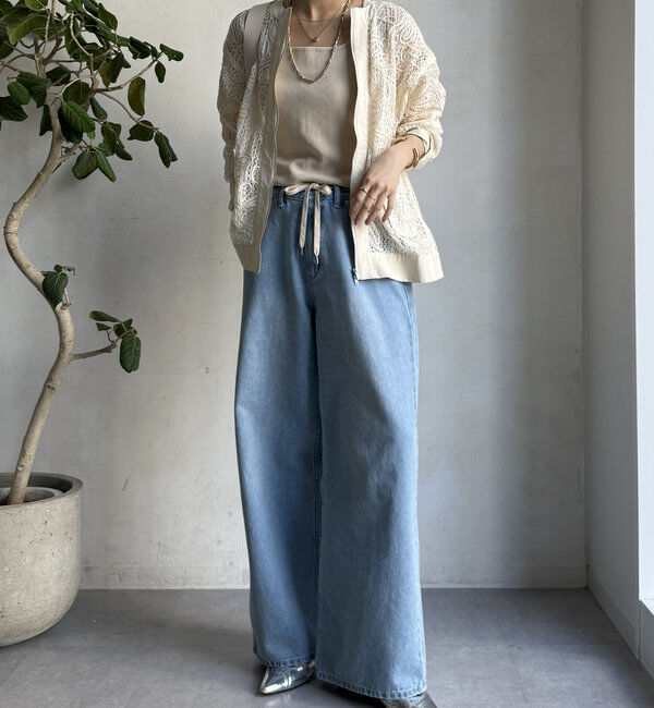  「【WEB限定】コード刺繍ブルゾン」|ブルゾン・スタジャン|