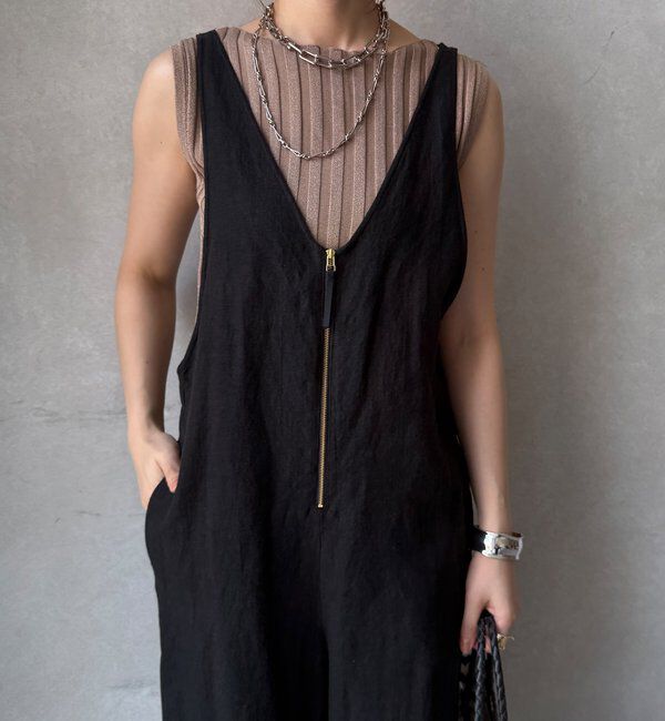  「【WEB限定】ラメリブニットタンク」|ニット・セーター|