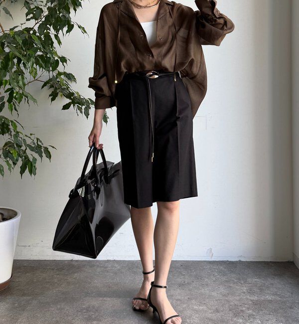  「シアー開襟シャツ」|シャツ・ブラウス|