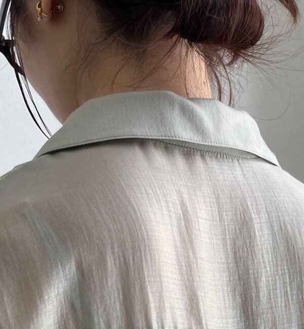  「シアー開襟シャツ」|シャツ・ブラウス|