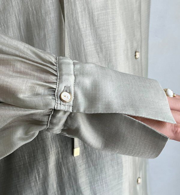  「シアー開襟シャツ」|シャツ・ブラウス|