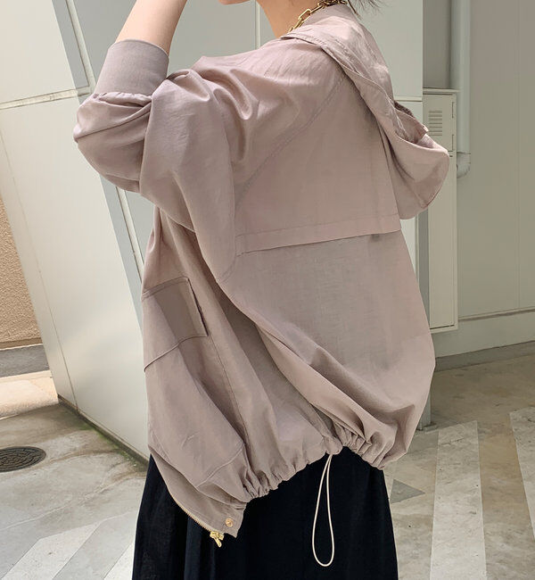  「フーディージップブルゾン」|ブルゾン・スタジャン|