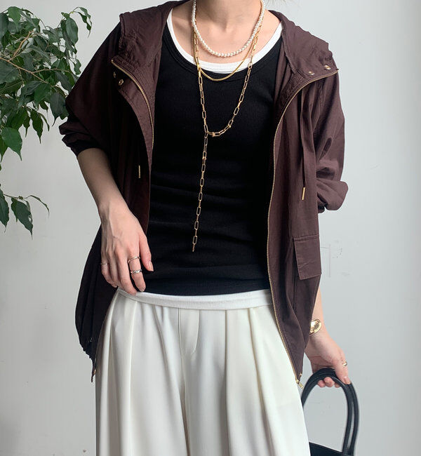  「フーディージップブルゾン」|ブルゾン・スタジャン|