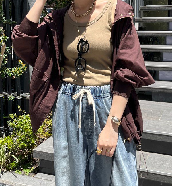  「フーディージップブルゾン」|ブルゾン・スタジャン|