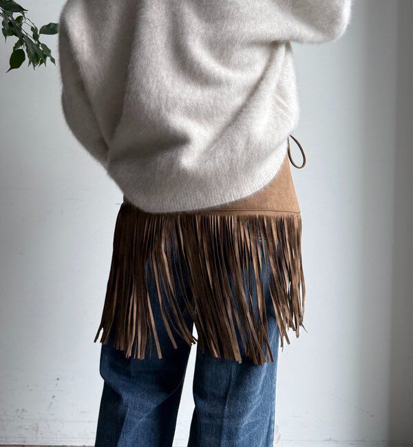  「フリンジストール」|マフラー|