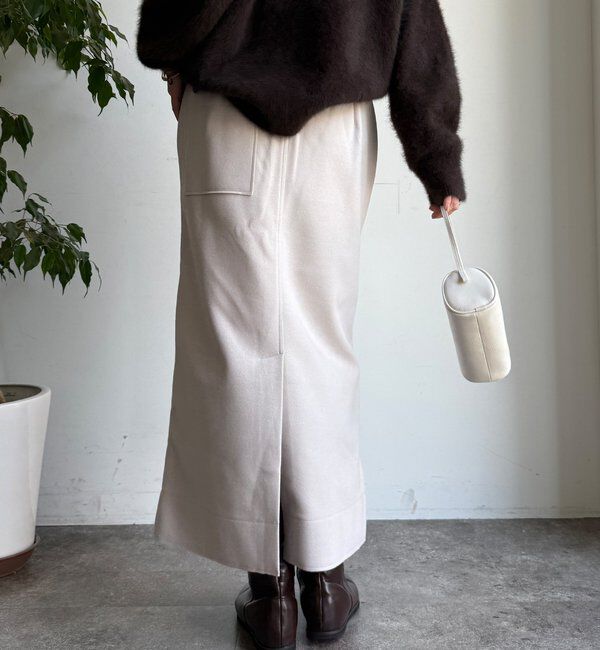  「【WEB限定】ウーレットタイトスカート」|スカート|