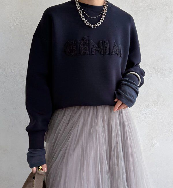  「【WEB限定】GENIALサガラ刺繍ロゴトップス」|Tシャツ・カットソー|