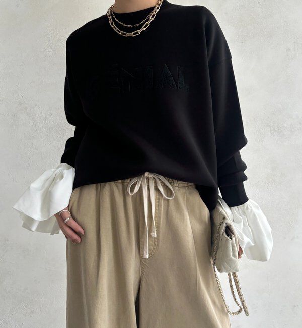  「【WEB限定】GENIALサガラ刺繍ロゴトップス」|Tシャツ・カットソー|