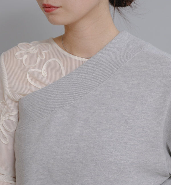  「*ワンショルダースウェット」|Tシャツ・カットソー|