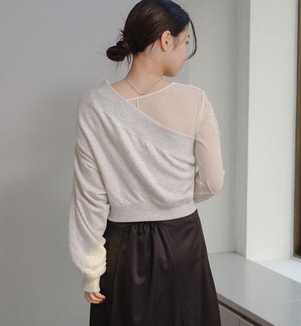  「*ワンショルダースウェット」|Tシャツ・カットソー|