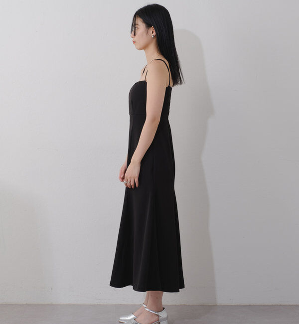  「【オケージョンドレス/結婚式】Cape layerd bare dress」|ドレス|