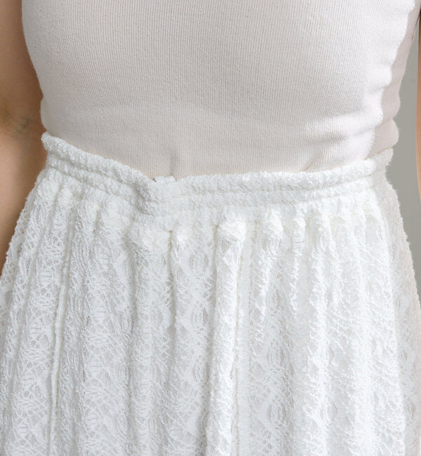  「【セットアップ対応】レースワイドパンツ」|その他|