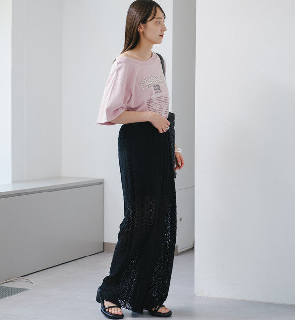  「【セットアップ対応】レースワイドパンツ」|その他|