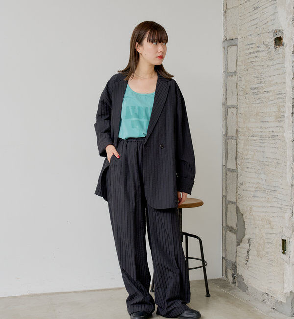  「*【WHIMSIC】サンフェードロゴタンクトップ」|キャミソール|