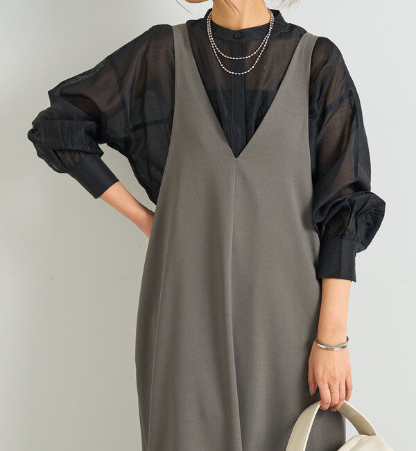  「前後2way Vネックジャンスカ」|その他|