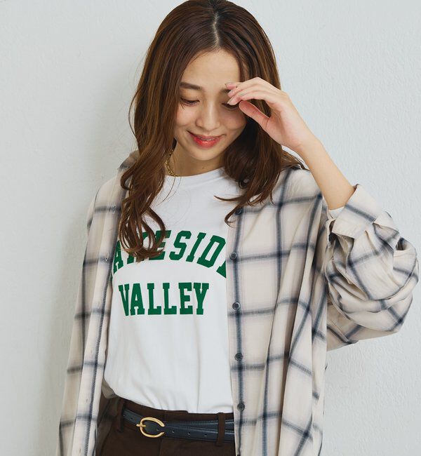  「《こなれ感を演出》先染めオンブレチェックシャツ」|シャツ・ブラウス|