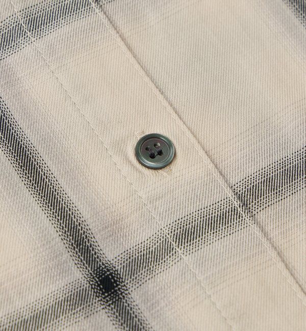  「《こなれ感を演出》先染めオンブレチェックシャツ」|シャツ・ブラウス|