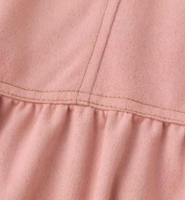  「《着こなしの幅が広がる》前後2WAYピーチスキンステッチワンピース」|その他|