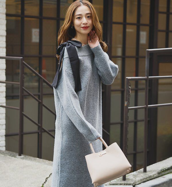  「【cache cache(カシュカシュ)】三層トートバッグ」|クラッチバッグ|