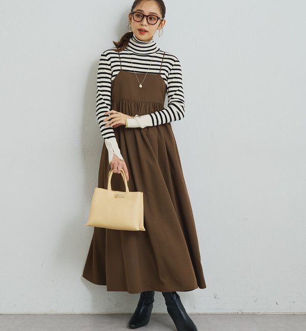  「【cache cache(カシュカシュ)】三層トートバッグ」|クラッチバッグ|