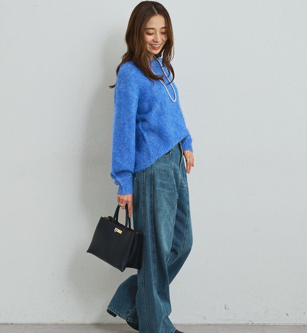  「【cache cache(カシュカシュ)】三層トートバッグ」|クラッチバッグ|