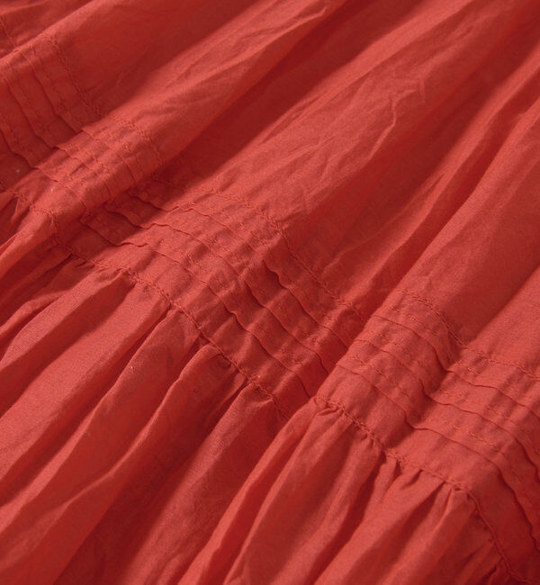  「【名品リバイバル/5色展開】コットンワッシャープリーツスカート」|スカート|