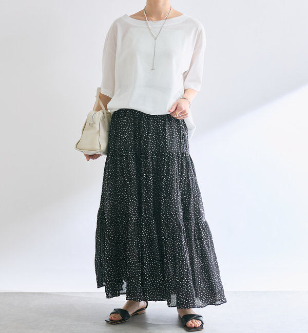  「【名品リバイバル/5色展開】コットンワッシャープリーツスカート」|スカート|