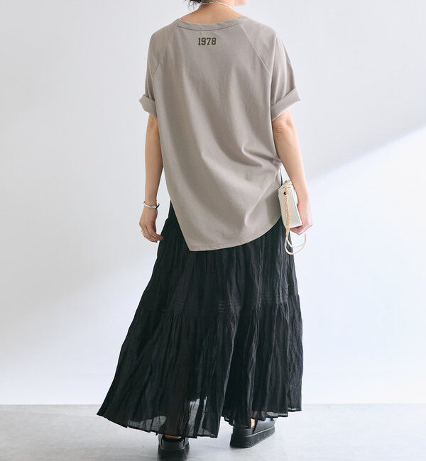  「【名品リバイバル/5色展開】コットンワッシャープリーツスカート」|スカート|