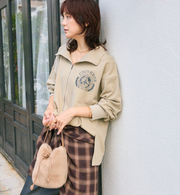  「【シーズンムードを高める】フェイクファーハンドバッグ」|トートバッグ|