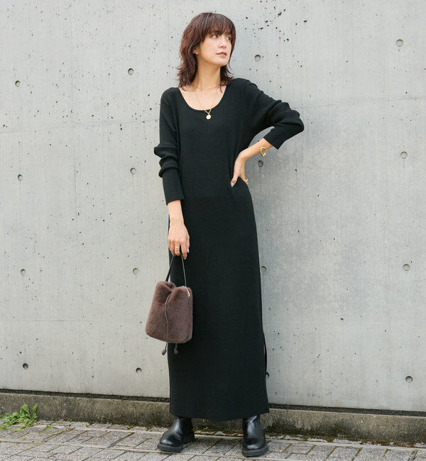  「【シーズンムードを高める】フェイクファーハンドバッグ」|トートバッグ|