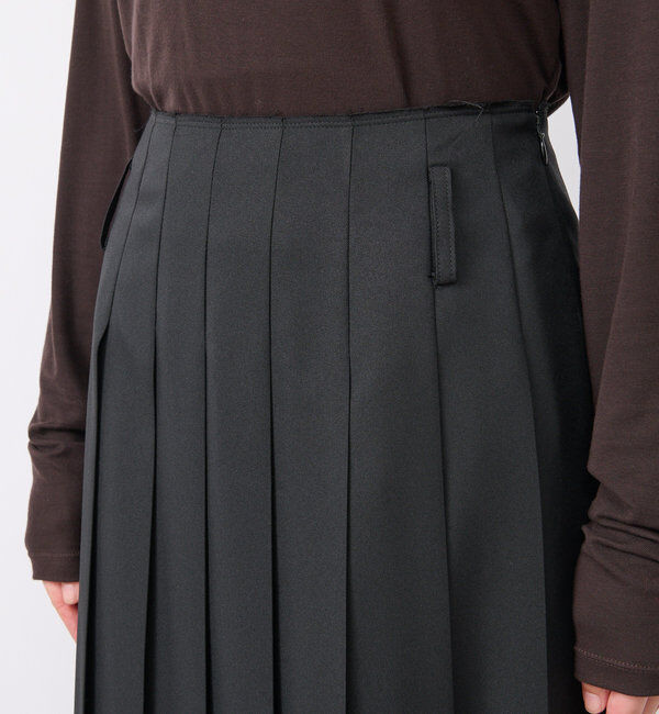  「【トレンドライクな着こなしに】ルーズプリーツスカート」|スカート|