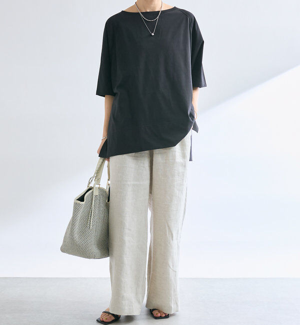  「【着映え◎】マルチパターンリネンパンツ」|チノ|