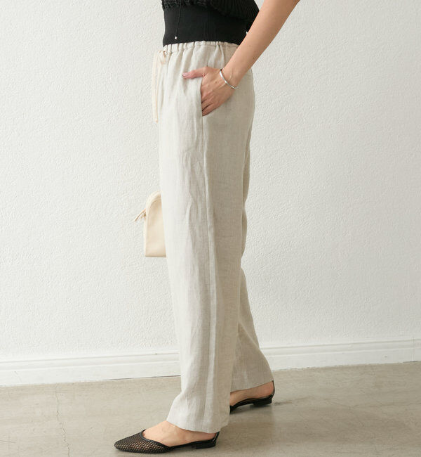  「【着映え◎】マルチパターンリネンパンツ」|チノ|