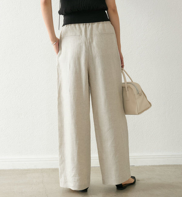 「【着映え◎】マルチパターンリネンパンツ」|チノ|
