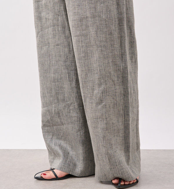  「【着映え◎】マルチパターンリネンパンツ」|チノ|