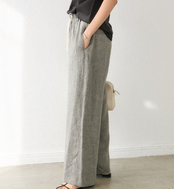  「【着映え◎】マルチパターンリネンパンツ」|チノ|