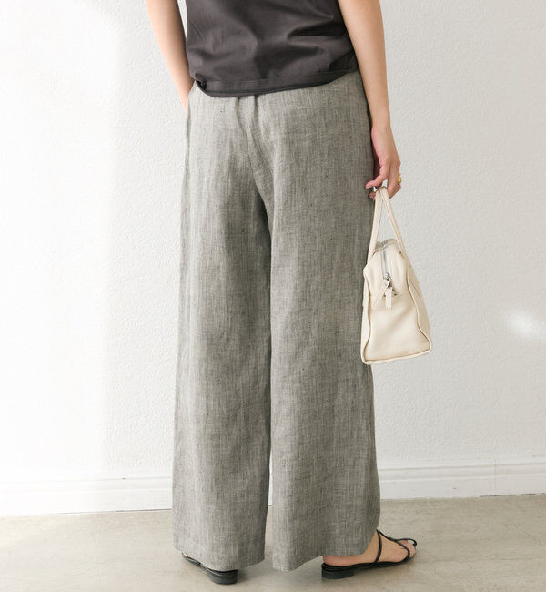  「【着映え◎】マルチパターンリネンパンツ」|チノ|