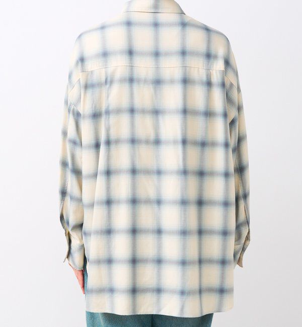  「【抜け感◎】オンブレーチェックシャツ」|シャツ・ブラウス|