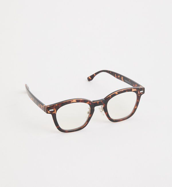  「【ブルーライトカット】調光ブラウンフレームサングラス」|サングラス|