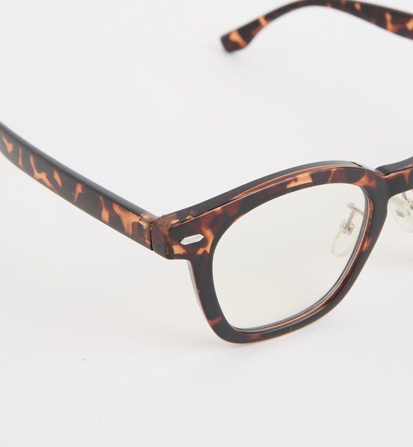  「【ブルーライトカット】調光ブラウンフレームサングラス」|サングラス|