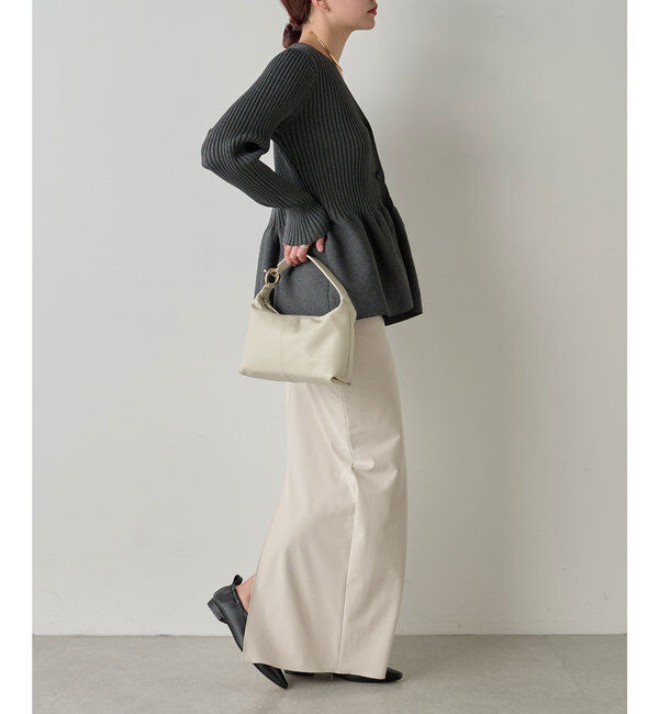  「【前後2way】ペプラム2WAYカーデ」|ニット・セーター|