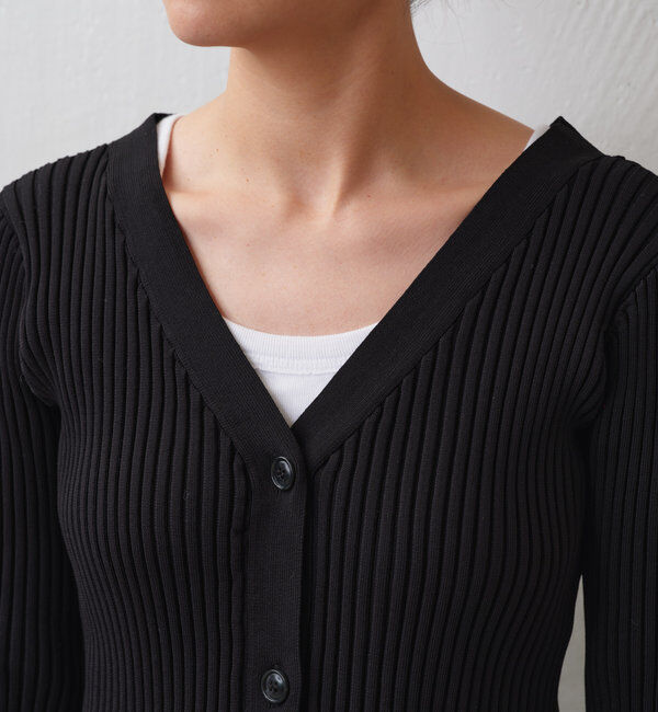  「【前後2way】ペプラム2WAYカーデ」|ニット・セーター|