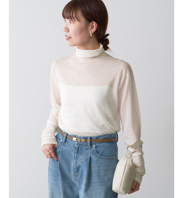  「シアータートルニット」|ニット・セーター|