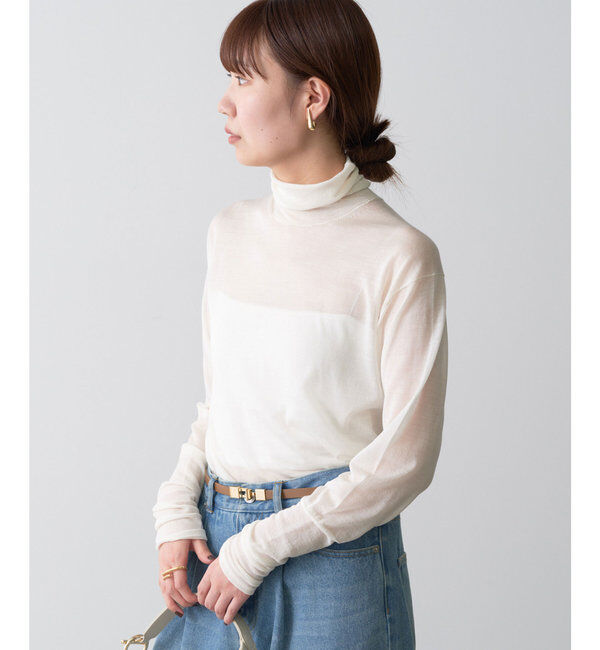  「シアータートルニット」|ニット・セーター|