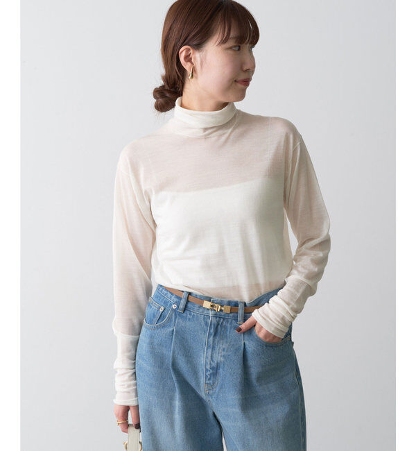  「シアータートルニット」|ニット・セーター|