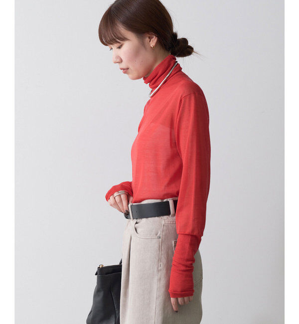  「シアータートルニット」|ニット・セーター|