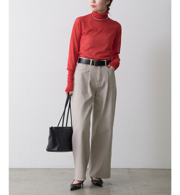  「シアータートルニット」|ニット・セーター|