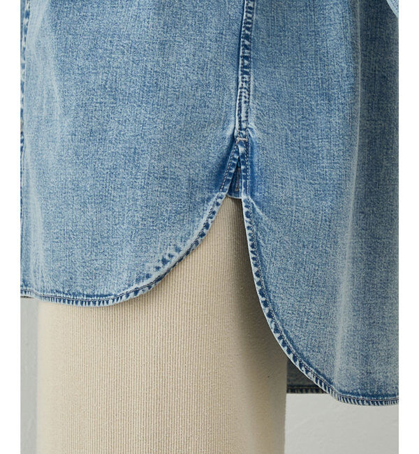  「【PEAS】ライトオンスデニムシャツ」|シャツ・ブラウス|